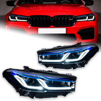 Luces LED para Auto, Faros Delanteros para BMW G30 G38 530i 540i 2017-2020, Faros LED Plug and Play, Accesorios para Auto