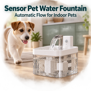 Fontaine à eau pour chat activée par capteur, 1,5 L, distributeur d'eau automatique à circulation continue pour animaux de compagnie - Product Image 4
