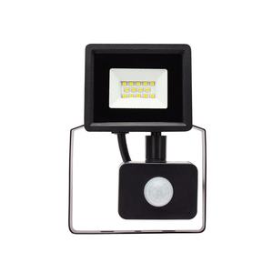 Proyector LED de 10W con sensor, 6000K, color negro; ideal para iluminación exterior y detección de movimiento. - Product Image 2