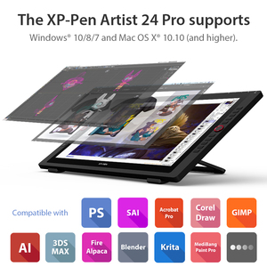 XP-Pen — tablette de dessin rigide pour enfants, artiste 24 <span class=keywords><strong>Pro</strong></span>, activités créatives, Art - Product Image 2