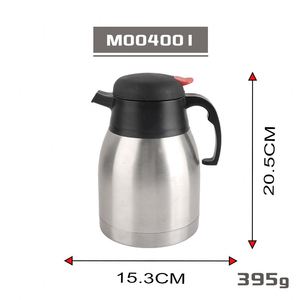 Carafe à café isotherme en acier inoxydable durable de grande capacité – Idéale pour la maison, le bureau, les cafés et les réunions de famille - Product Image 4