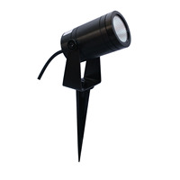 Projecteur LED d'extérieur sur piquet 24W RGBW, intensité réglable, sur pied, IP65, pour aménagement paysager et éclairage décoratif