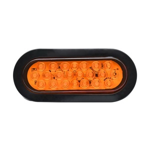 Feux arrière de camion ovales en état neuf, systèmes d'éclairage automobile, feux arrière de remorque - Product Image 3