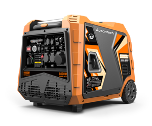 6.5kVAデジタルインバーターガソリン発電機電気始動-6500Wサイレントポータブル電源 - Product Image 1