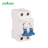 EBASEE Miniature disjoncteur mcb disjoncteur 3 monophasé mcb 16a 32a 63a 6Ka