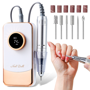 <span class=keywords><strong>Ponceuse</strong></span> à Ongles Électrique Portable Rechargeable 45000 tr/min pour Polissage des Ongles en Gel, <span class=keywords><strong>Manucure</strong></span> à Domicile et Salon - Product Image 1