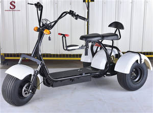 <span class=keywords><strong>Scooter</strong></span> de mobilité électrique avec 2000W 60V Ce 3 roues gros pneu batterie au lithium amovible simulateur de golf <span class=keywords><strong>scooter</strong></span> populaire à deux roues - Product Image 4