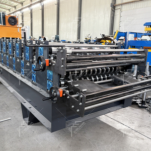 Máquina de Doble Capa para Fabricación de Tejas Metálicas Galvanizadas 820 y Láminas de Techo Corrugadas 820 para Bolivia - Product Image 4