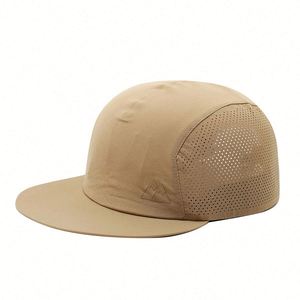 Nueva Gorra de Béisbol de Visera Plana, Ligera, de Secado Rápido, Estilo Hip-Hop, Ajustable - Product Image 4