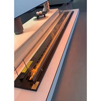 Chimenea Eléctrica Decorativa Grande con Vapor de Agua 3D, Control Remoto, Inserto Integrado, para Uso en Interiores