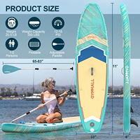 Planche de surf gonflable antidérapante pour fabricants, planche de paddle souple pour entraînement aquatique et fitness