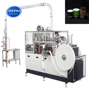 Полностью автоматическая формовочная машина для производства бумажных стаканчиков и кофейных стаканчиков