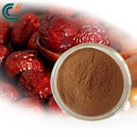 Poudre d'extrait de jujube rouge pure et soluble dans l'eau, à base de plantes naturelles pour compléments alimentaires et mélanges de tisanes