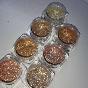 PROMOTION Paillettes Fines Très Pigmentées de Petite Taille Pigment de Maquillage sous Marque Privée Fards à Paupières Lisses Diamant - Product Image 2