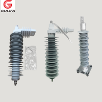 Parafoudre polymère GULIFA série YH10W 6KV 9KV 10KV 11KV 12KV 15KV 18KV 21KV 24KV 27KV 30KV 33KV 36KV pour protection contre les foudres de haute intensité