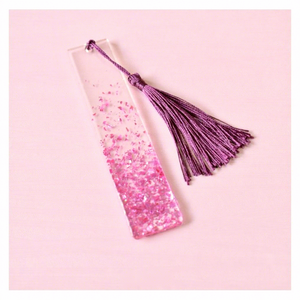 Marcapáginas de Resina Personalizado, Hecho a Mano, con Flores Secas y Brillo, Accesorio Decorativo de Lectura, Regalo para Mujeres - Product Image 6