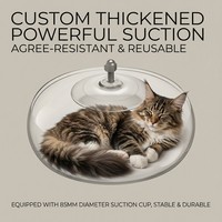 Lit pour chat en forme de nuage, capsule spatiale, chaud et semi-fermé, pour chats d'intérieur et petits chiens, personnalisable avec logo OEM