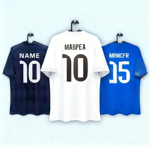 <span class=keywords><strong>Camiseta</strong></span> de Fútbol Pro Club, Estilo <span class=keywords><strong>Vintage</strong></span>, Talla Grande, Transpirable, de Manga Corta para Hombres, del <span class=keywords><strong>Real</strong></span> <span class=keywords><strong>Madrid</strong></span> - Product Image 1