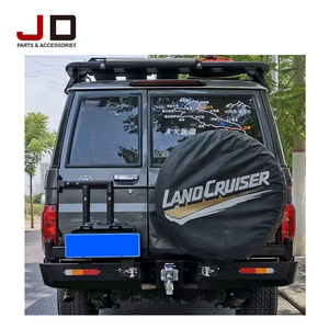 JD AUTO Nuovo Paraurti Anteriore in Acciaio per Serie 70 LC75/LC76/LC79/FJ79/Hzj79 Modello 2022 con Fissaggio a Vite - Product Image 6