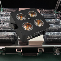 10 pièces avec étui, 4x18W Mini projecteur LED sans fil à batterie IR4 pour mariage, éclairage RGBWA+UV 6 en 1, projecteur LED sans fil à batterie