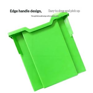 İstiflenebilir Enjeksiyon Plastik Kalıplama Kesim Depolama Kutuları Çevre Dostu Endüstriyel İnşaat Alet Düzenleyici Garaj Atölyesi - Product Image 4