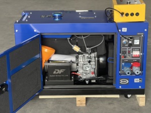 Générateur diesel silencieux FSH de haute qualité au <span class=keywords><strong>meilleur</strong></span> prix, fabriqué en Chine, avec moteur Euro 2, nouvelle conception ATS 10 kVA - Product Image 4