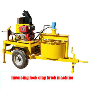 הידראולי שרשרת חימר דיזל חצי אוטומטי לא בוער מכונת לבנים מכאנית - Product Image 2