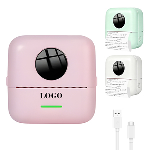 Best Selling 200 DPI <b>Mini</b> Label Printer Fast <b>Printing</b> Electric Photo Printer APP Control Lightweight Thermal Printer for School - Product Image 1