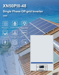 Convertisseur solaire de haute qualité, système d'énergie solaire hors réseau, convertisseur de liaison au réseau pour la maison XN30IM-24 monophasé 3kw 3kva 40A - Product Image 6
