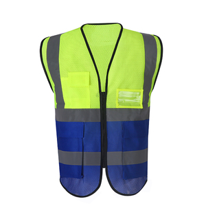 Gilet di Sicurezza Riflettente ad Alta Visibilità di Grado Professionale in Tessuto Lavorato a Maglia Durevole con Riflettori - Product Image 1