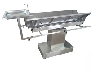 Hochwertiger 304 Edelstahl Elektrisch Höhenverstellbarer V-förmiger Tier-Operationstisch Veterinär-OP-Tisch Neigbar 76-105cm <span class=keywords><strong>LIZE</strong></span> LZS-05 - Product Image 6