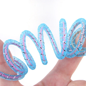 Tube <span class=keywords><strong>en</strong></span> plastique écologique coloré jouet pour <span class=keywords><strong>chat</strong></span> interactif tourbillonnant printemps formation jouet pour animaux de compagnie - Product Image 3