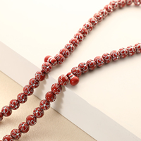 Collier à perles très vendu, perles acryliques de 8 mm, chapelet religieux catholique, bijoux pour hommes et femmes, fait main, vente en gros
