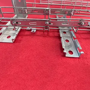 Stainless Steel SS304 SS316 Galvanized Wire Mesh Cable Tray Bracket Type