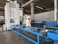 Machine de formage de goulottes de câbles, machine de fabrication de canaux pour câbles, ligne de production automatique