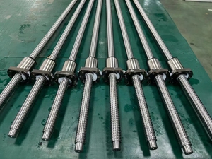 อุปกรณ์เสริมเครื่องจักร T5-T180 สกรูทรงสี่เหลี่ยมคางหมู แบบกำหนดเองได้ พร้อมน็อตคู่ SUS สำหรับเครื่องพิมพ์ 3 มิติ/เครื่อง CNC T5 Trapezoida - Product Image 2