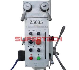 Perceuse verticale Supertech Z5035 avec lecture <span class=keywords><strong>numérique</strong></span>, certifiée ISO 9001, pour la fabrication et la réparation - Product Image 2