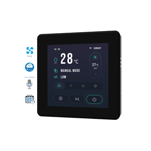 <span class=keywords><strong>Fan</strong></span> hâm mộ cuộn dây nhiệt wifi thông minh HVAC nhà Điện Kỹ Thuật số nhiệt - Product Image 1