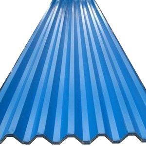 Good Service ASTM JIS 0.12mm Aluminum-zinc Coated Metal Roof Tiles Color Coated Colorful <b>Steel</b> <b>Corrugated</b> Sheet Roofing - Product Image 3