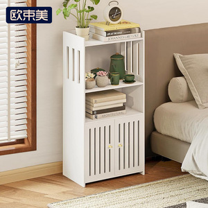 Armario de Almacenamiento Ou Shu Mei de 3 Niveles con Puertas, Diseño Moderno para Dormitorio o Sala de Estar - Product Image 1