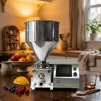 Machine de remplissage pneumatique pour le chocolat, la crème, la confiture, le sirop dans les produits de boulangerie, les croissants, les gâteaux et les pâtisseries