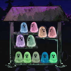 <span class=keywords><strong>3D</strong></span> Dạ Quang mini nhựa động vật Tôn Giáo Halloween Trang trí sân vườn với bức tượng ma phát sáng cho trẻ em - Product Image 2