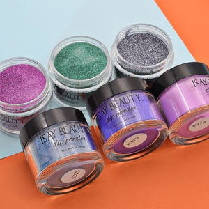 Kit de poudre à tremper acrylique <span class=keywords><strong>rose</strong></span> <span class=keywords><strong>mat</strong></span> personnalisé transparent effet miroir paillettes liquides pour la beauté des ongles Kit de poudre à ongles de marque privée - Product Image 1