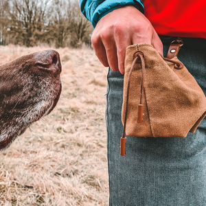 Bolsa <span class=keywords><strong>de</strong></span> Lona Resistente para Premios <span class=keywords><strong>de</strong></span> Adiestramiento <span class=keywords><strong>de</strong></span> <span class=keywords><strong>Perros</strong></span>, Bolsa <span class=keywords><strong>de</strong></span> Alimentación para Mascotas Montada en la Cintura para Pasear <span class=keywords><strong>Perros</strong></span>, Comodidad con Manos Libres - Product Image 4