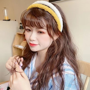 Serre-tête mignon populaire pour <span class=keywords><strong>femme</strong></span>, spécial lavage du <span class=keywords><strong>visage</strong></span>, à bord étroit, simple et fait main - Product Image 2