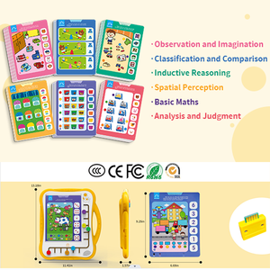 Macchina per l'apprendimento logico per bambini senza schermo, direttamente dalla fabbrica, con <span class=keywords><strong>6</strong></span> temi e carte flash ricche, personalizzabile con MOQ basso per bambini dai 3 <span class=keywords><strong>anni</strong></span> in su - Product Image 5
