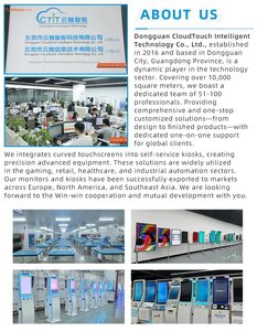 LED ışıkları ile özel 32 inç Video ekran kapasitif oyun monitörü <span class=keywords><strong>LCD</strong></span> kavisli dokunmatik All-in-one ekran oyun için - Product Image 5