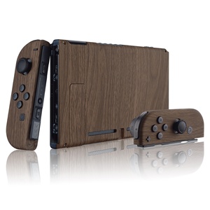 เคสลายไม้แบบเต็มตัว  ฝาหลังแบบกำหนดเองได้  อะไหล่เปลี่ยนสำหรับ Nintendo Switch - Product Image 3
