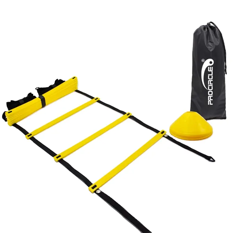 Voetbal Quick Flat Rung Speed Agility Ladder Training Apparatuur