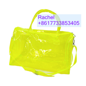 Sac à main de voyage transparent rose pour femme, nouveau modèle 2024, sac à main holographique en PVC transparent, personnalisable, sac de sport, sac de sport pour la nuit - Product Image 5